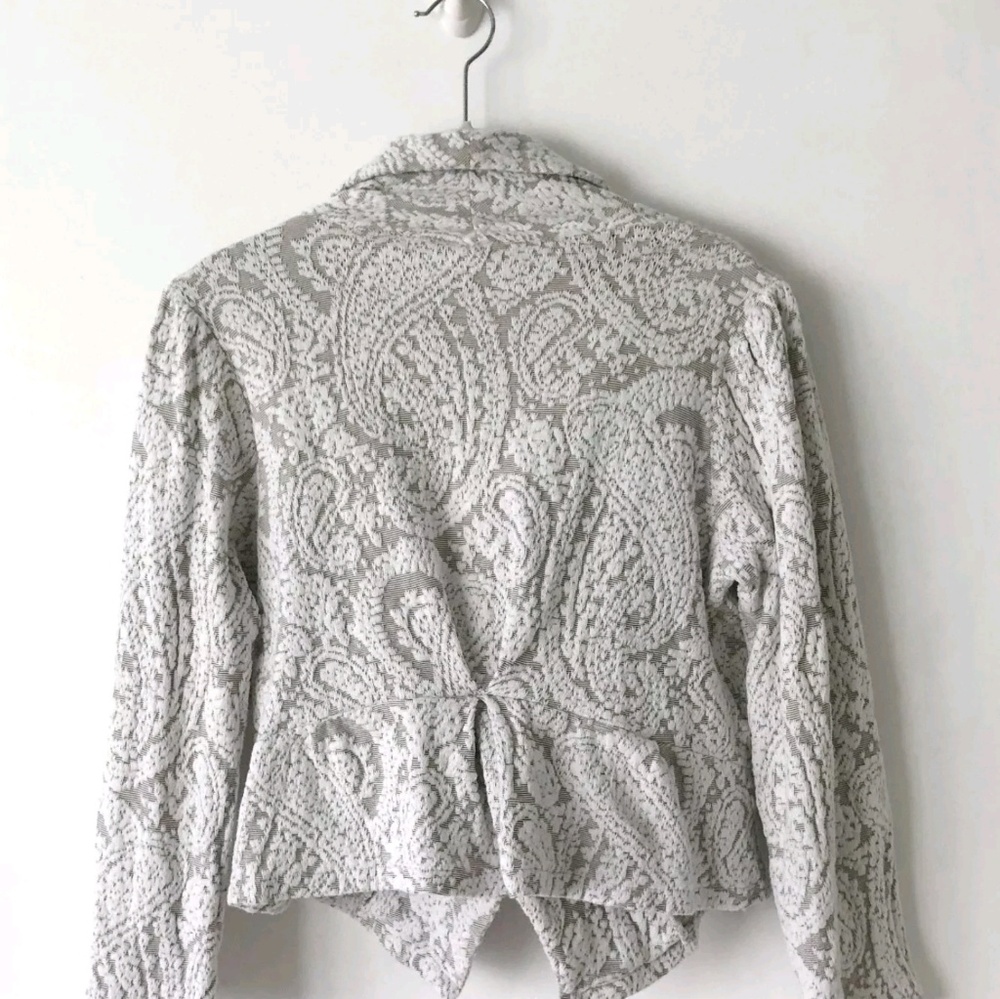 Anthropologie moth paisley Gust jacket medium - Picture 3 of 4